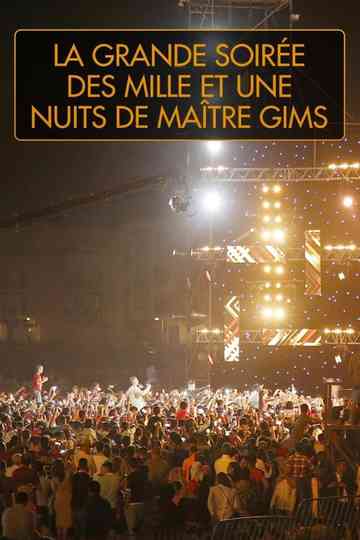 La grande soirée des mille et une nuits de Maître Gims Poster
