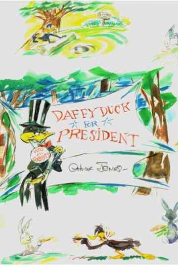 Daffy Duck for President Poster