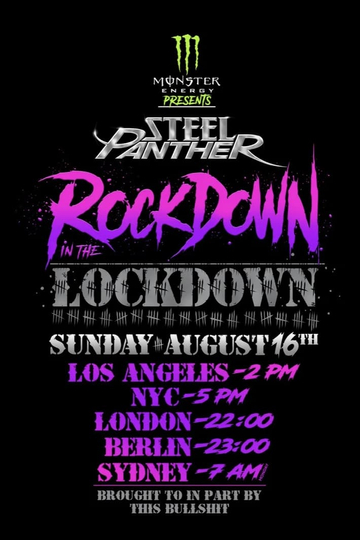 Steel Panther  Rockdown In The Lockdown