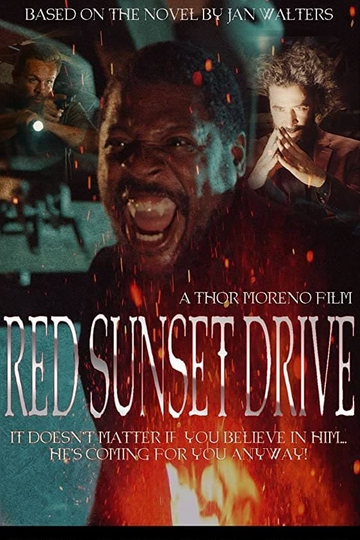 Red Sunset Drive Poster