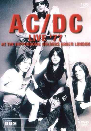 AC/DC Live '77 Poster