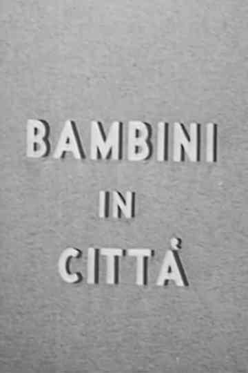 Children in the City Poster