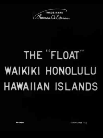 The "Float," Waikiki, Honolulu, Hawaiian Islands Poster
