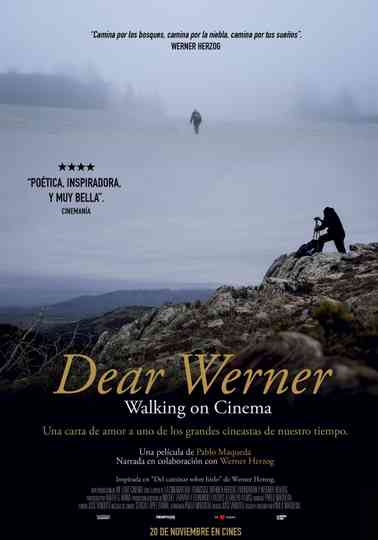 Dear Werner Walking on Cinema Poster
