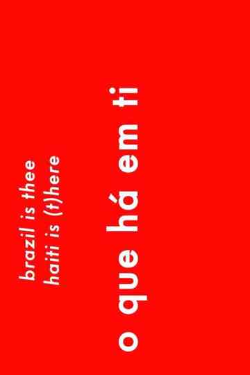 Brazil is thee Haiti is (t)here Poster