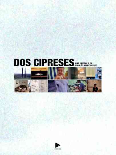 Dos cipreses Poster