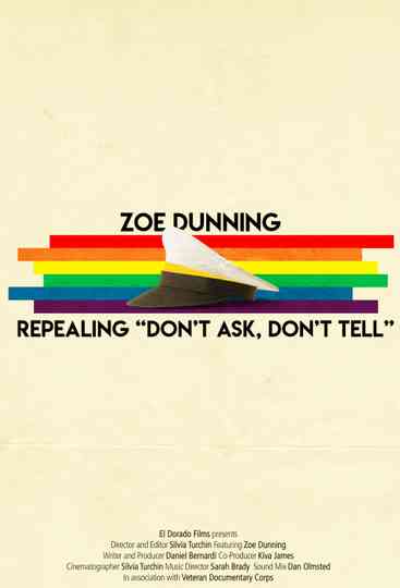 Zoe Dunning: Repealing "Don't Ask, Don't Tell" Poster