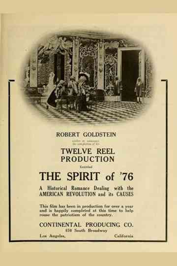 The Spirit of 76 Poster