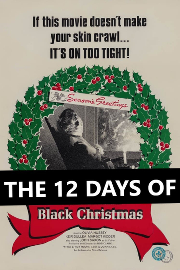 The 12 Days of Black Christmas Poster