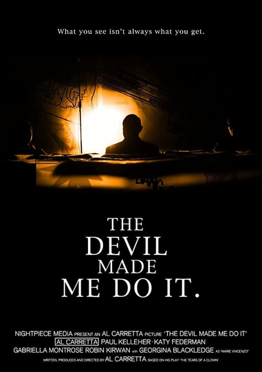 The Devil Made Me Do It Poster