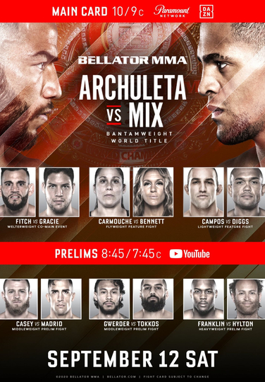 Bellator 246: Archuleta vs. Mix Poster