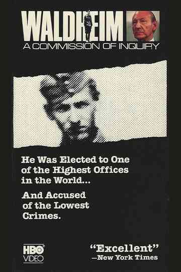 Waldheim: A Commission of Inquiry Poster