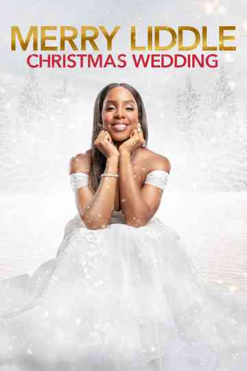 Merry Liddle Christmas Wedding Poster