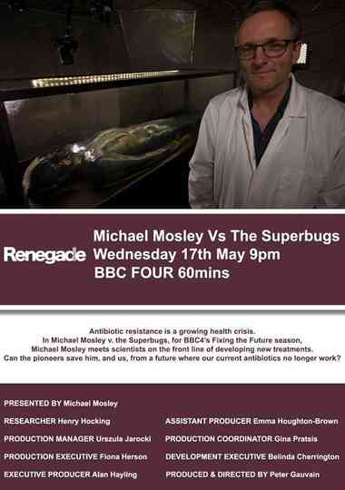 Michael Mosley vs The Superbugs Poster