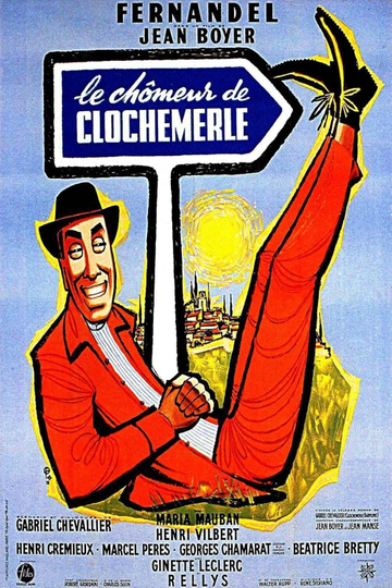 Le Chômeur de Clochemerle Poster