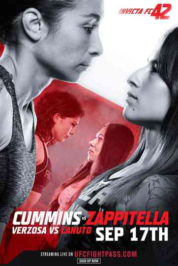 Invicta FC 42 Cummins vs Zappitella Poster