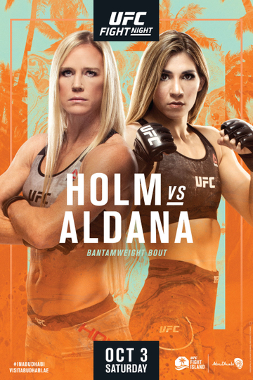 UFC on ESPN 16: Holm vs. Aldana Poster