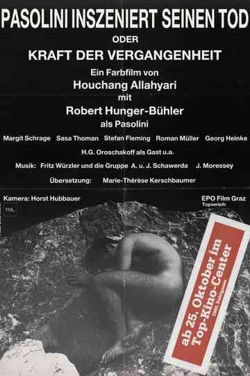 Pasolini inszeniert seinen Tod Poster
