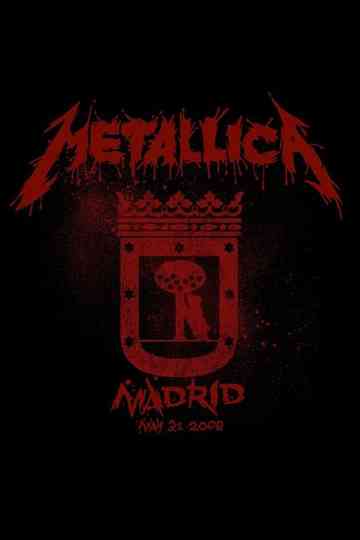 Metallica Live in Madrid Spain  May 31 2008 Poster