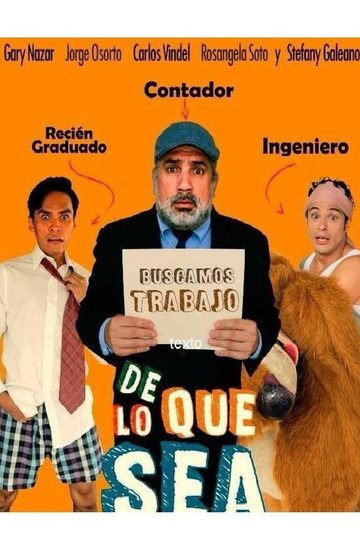 De lo que sea Poster