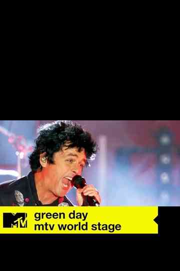 GREEN DAY MTV World Stage LIVE From Seville Poster