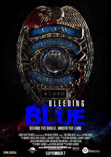 Bleeding Blue Poster