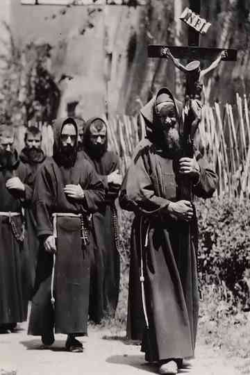 Procession of Capuchin Monks Poster