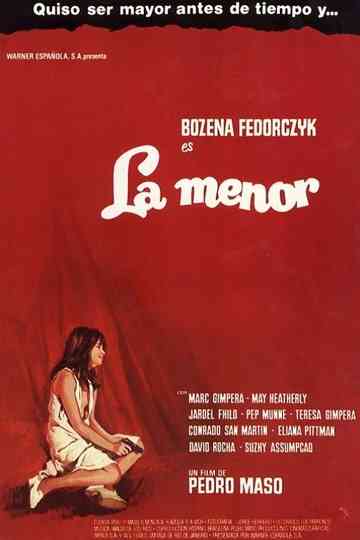 La menor Poster