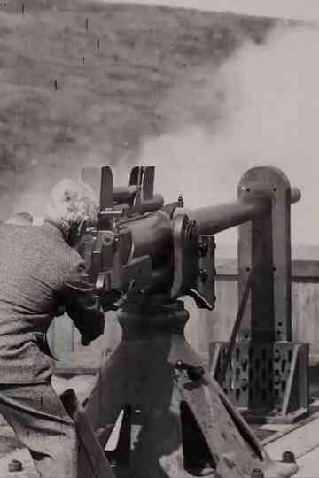Firing the Maxim Gun Poster