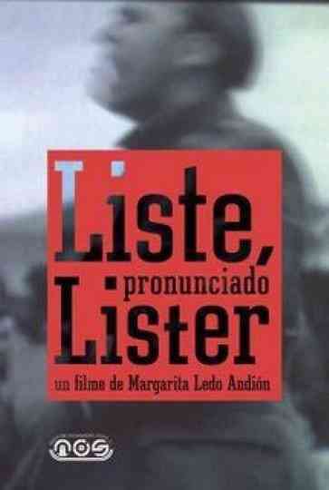 Liste pronunciado Líster Poster