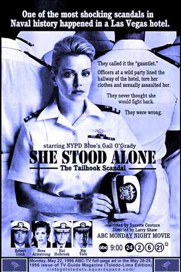 She Stood Alone: The Tailhook Scandal Poster