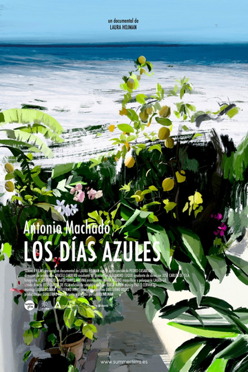 Antonio Machado los días azules Poster