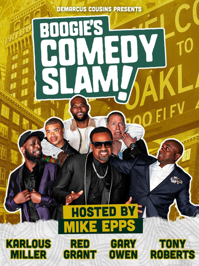 DeMarcus Cousins Presents Boogies Comedy Slam Poster