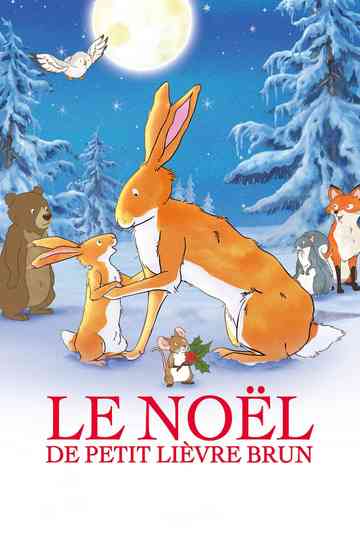 Le Noël de petit lièvre brun Poster