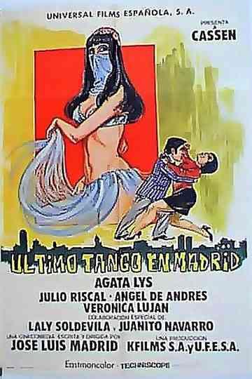 El último tango en Madrid Poster