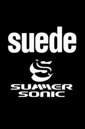 Suede  Live at Summersonic Festival Japan Poster