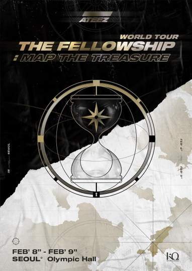 ATEEZ WORLD TOUR THE FELLOWSHIP MAP THE TREASURE SEOUL