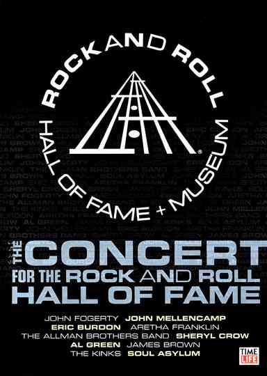 Rock and Roll Hall of Fame Live  The Concert for the Rock and Roll Hall of Fame Poster