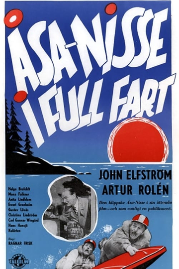 Åsa-Nisse i full fart Poster