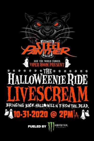 Steel Panther  The Halloweenie Ride Livescream Poster