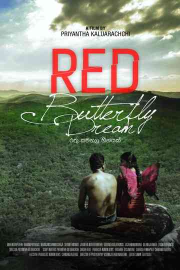 Red Butterfly Dream Poster
