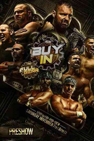 AEW Full Gear 2020: The Buy-In Poster