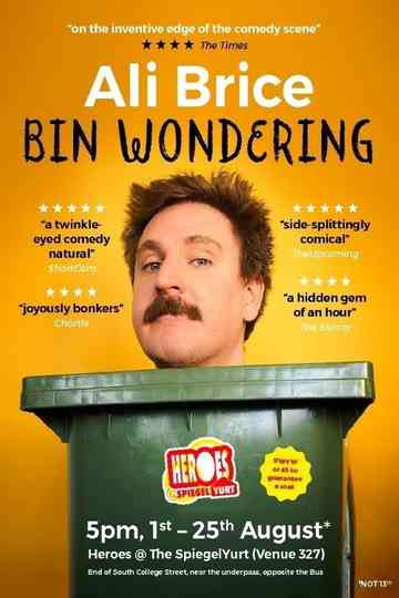 Ali Brice  Bin Wondering Poster