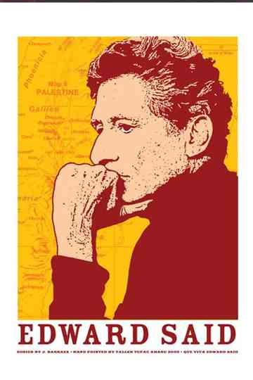 Out of place — Edward Said Poster