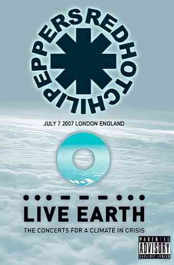 Red Hot Chili Peppers Live Earth Concert Wembley Poster