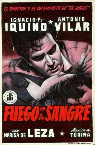 Fuego en la sangre Poster