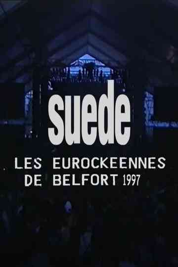 Suede  Live at Belfort Festival 1997 Poster