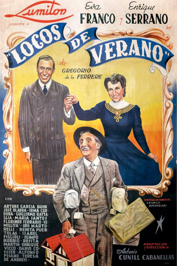 Locos de verano Poster