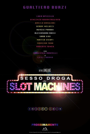 Sex Drugs  Slot Machines Poster