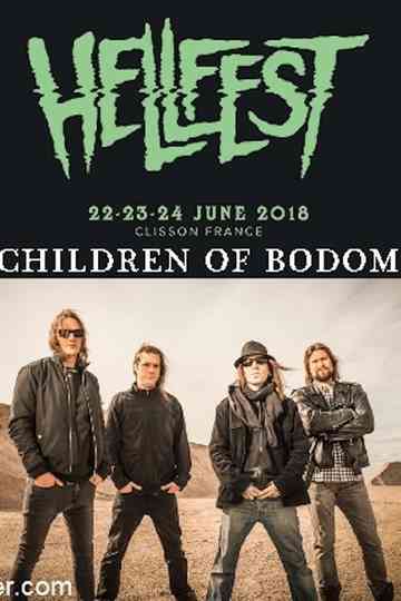 Children Of Bodom  Live Hellfest poster
